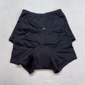 Veobike Padded Cycling Shorts Lot of 2 Black Medium Bike Bicycle Underwear